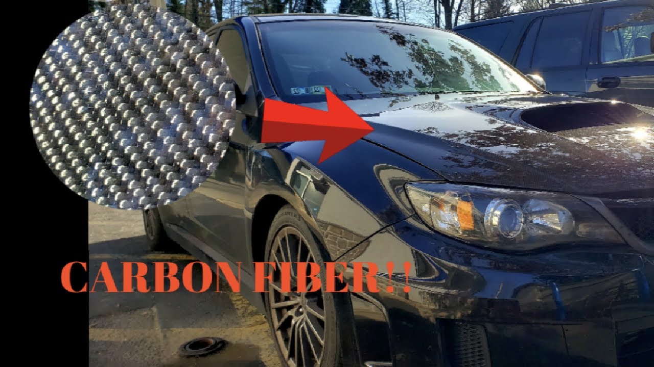 Subaru WRX - Seibon Carbon Fiber Hood Install & Weight Comparison