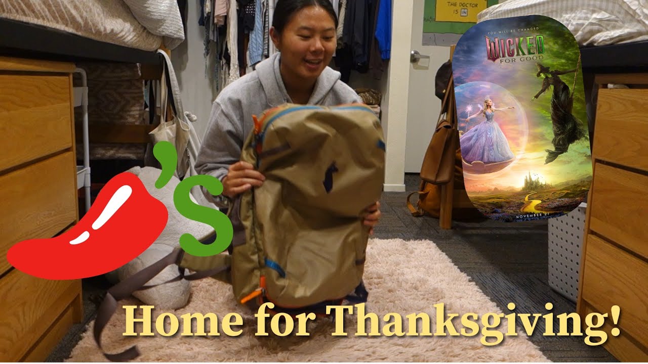 I’m home for Thanksgiving!