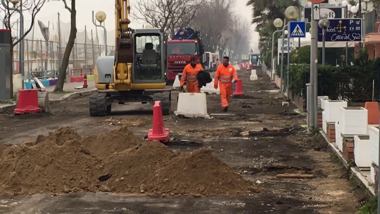 RIMINI: Parco del mare, ripartono i lavori per completare il tratto nord | VIDEO