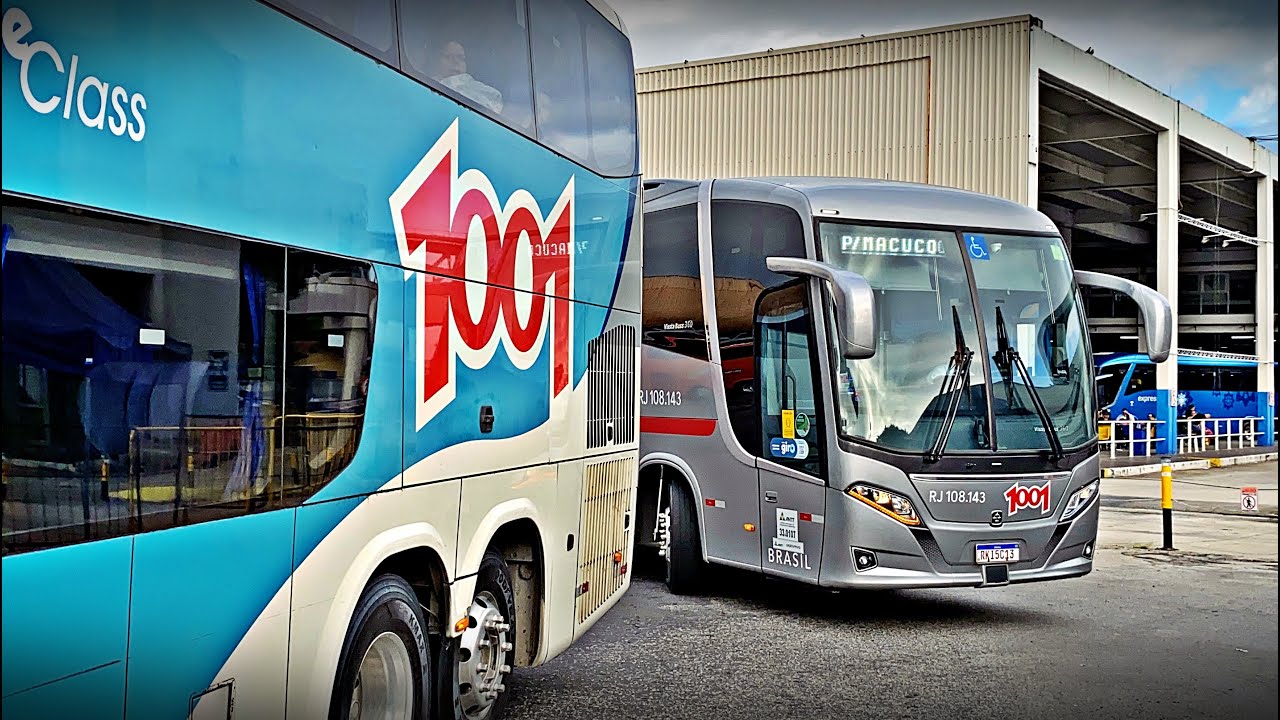 O Show dos ÔNIBUS! ! Rodoviária do Rio de Janeiro