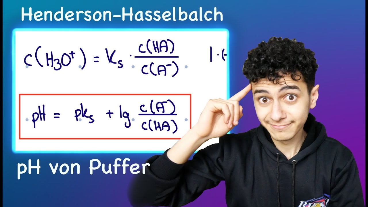 Chemie ABI Niedersachesen Puffergleichung Henderson-Hasselbalch-Gleichung| pH-Wert berechnen
