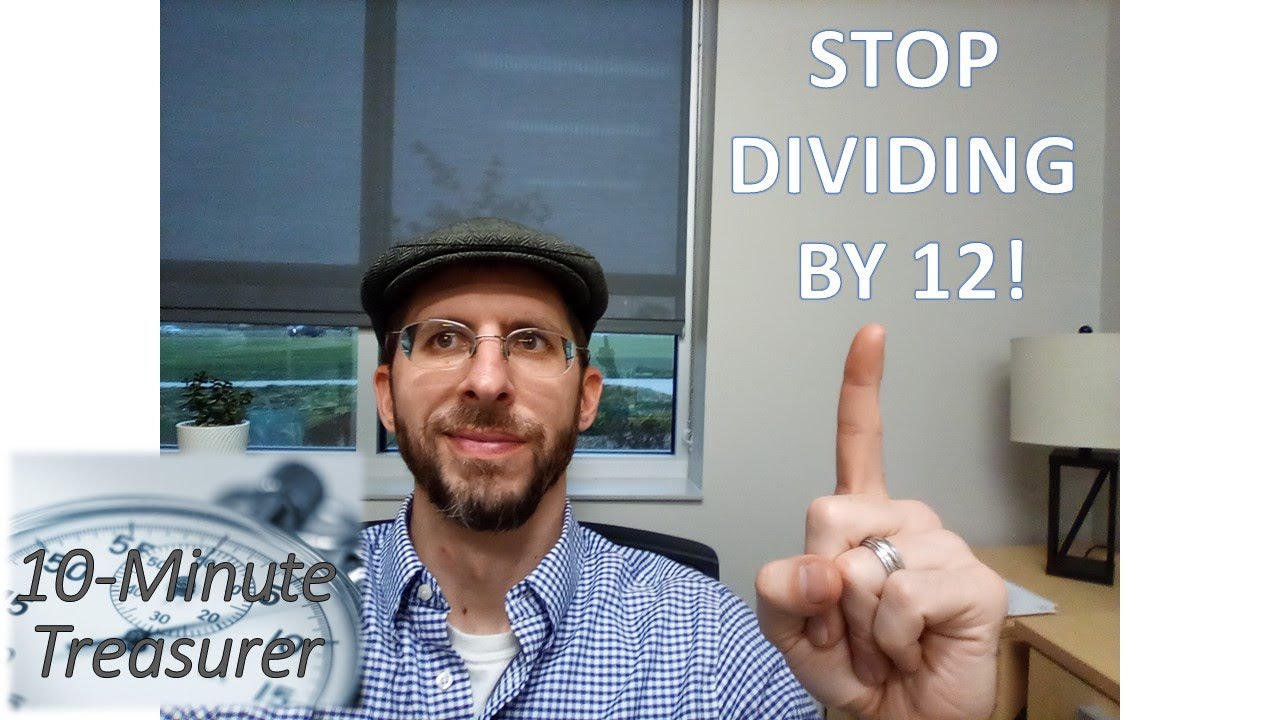 Is your church dividing by 12 for the monthly budget? Here’s a better way.