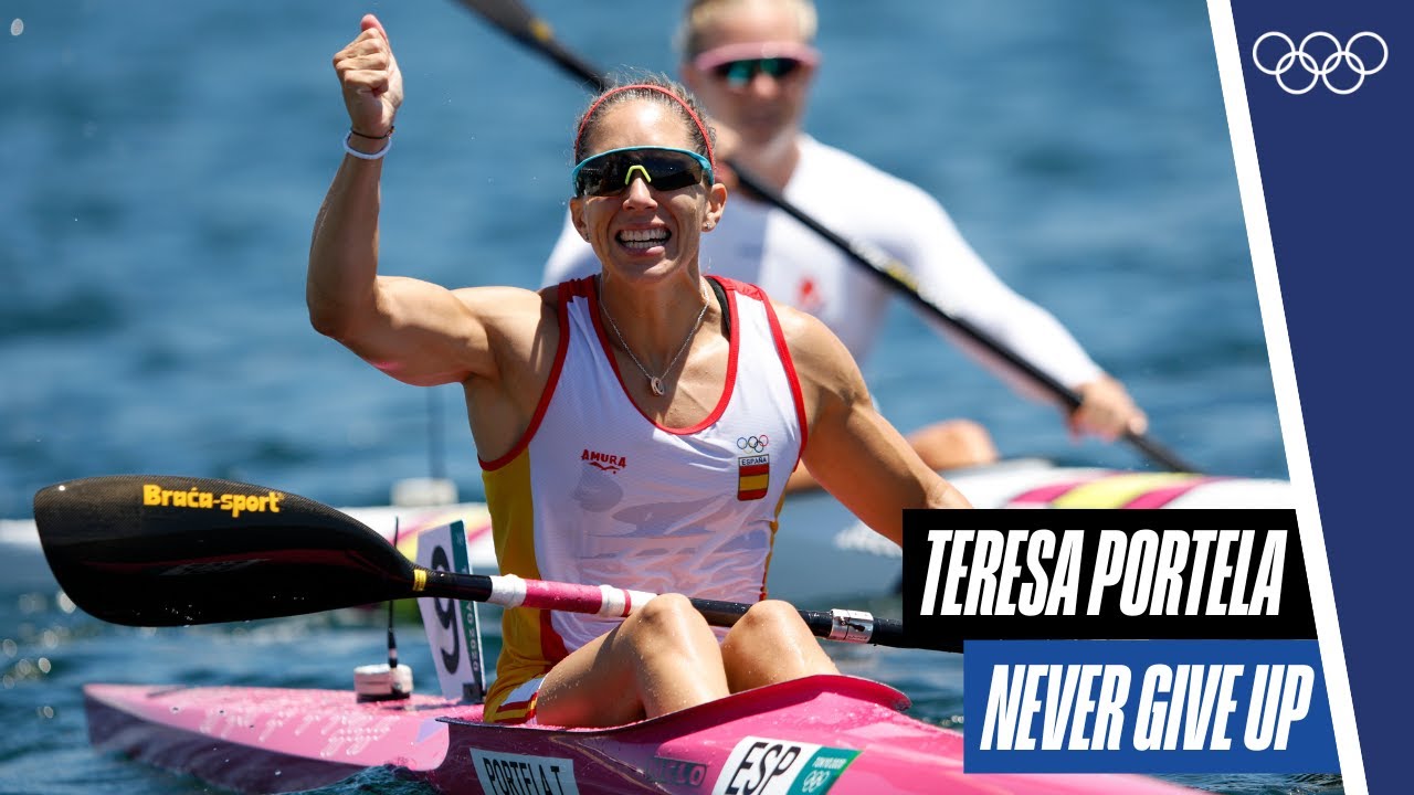 Olympic medal secured after 20 Years - Teresa Portela 🥈🇪🇸| Never Give Up!🔥