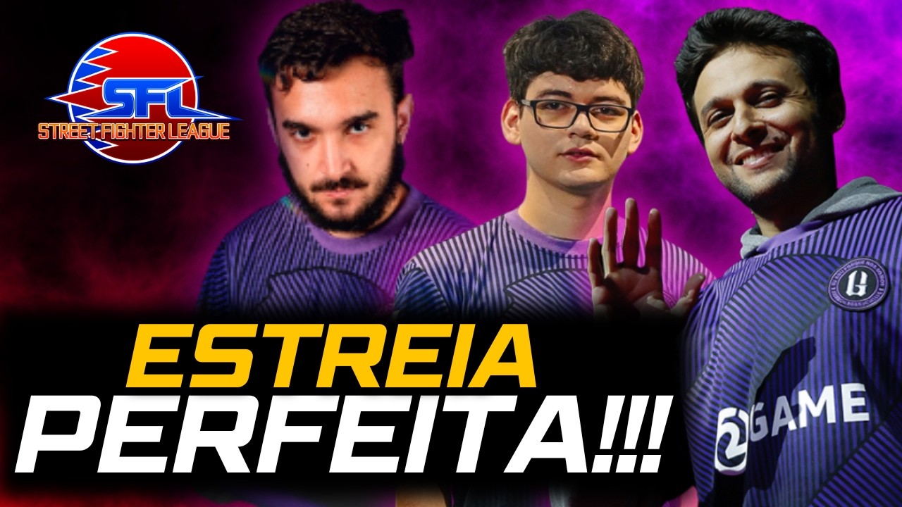 JOGOU DEMAIS! A incrível estreia brasileira na STREET FIGHTER LEAGUE!