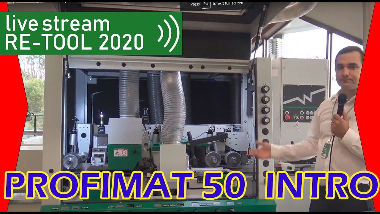 Introduction of the Profimat 50 (Live 10/16/20)