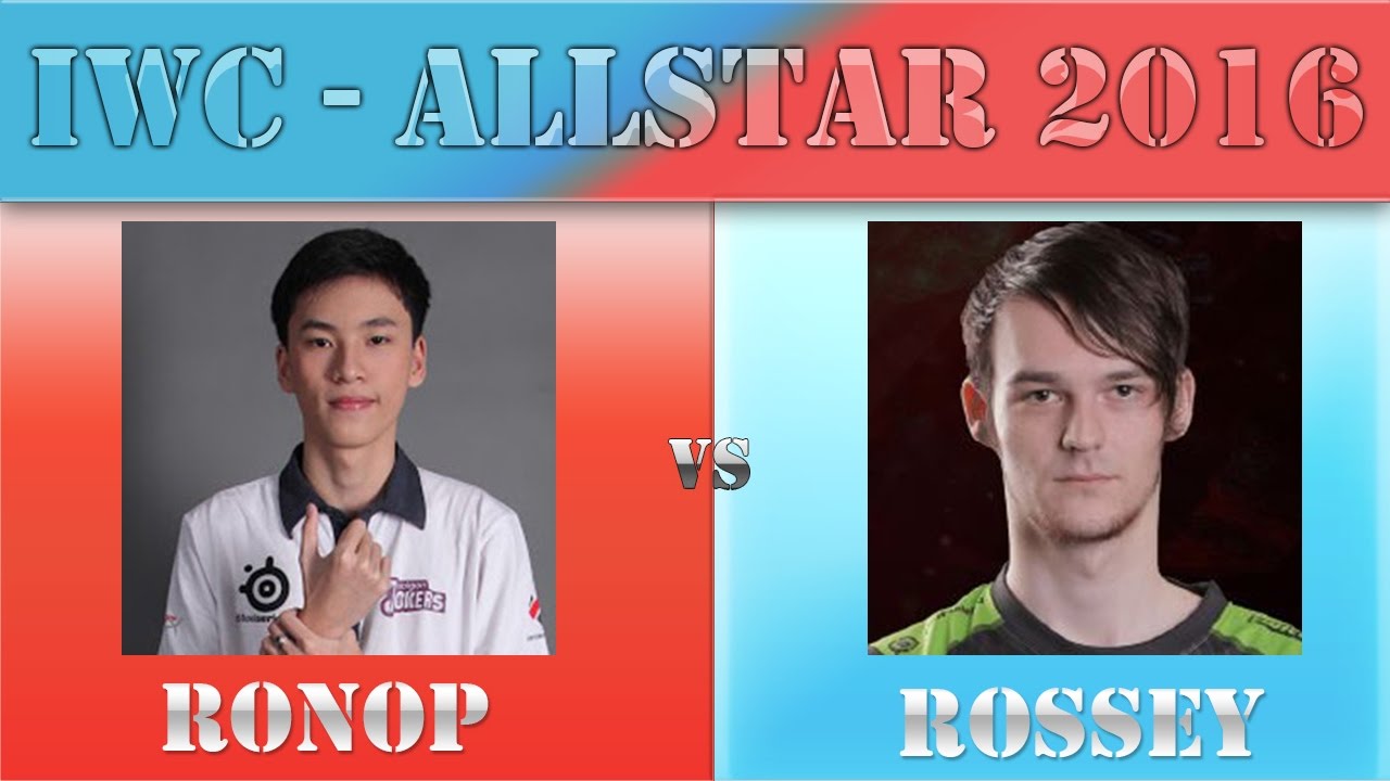 Solo 1v1 | Rossey vs RONop | IWC Allstar 2016 - Day 3