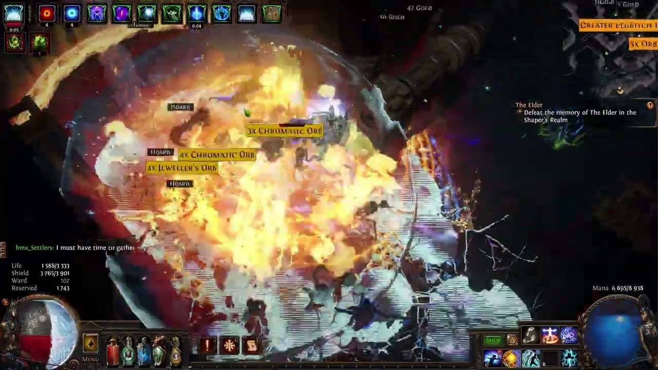[PoE 3.25] Flameblast of Contraction Hierophant showcase T17
