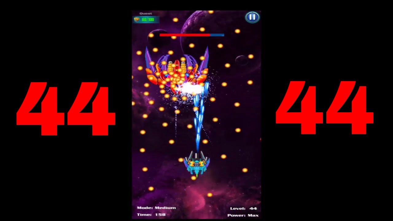 Galaxy Attack Alien Shooter Level 44 / no hack