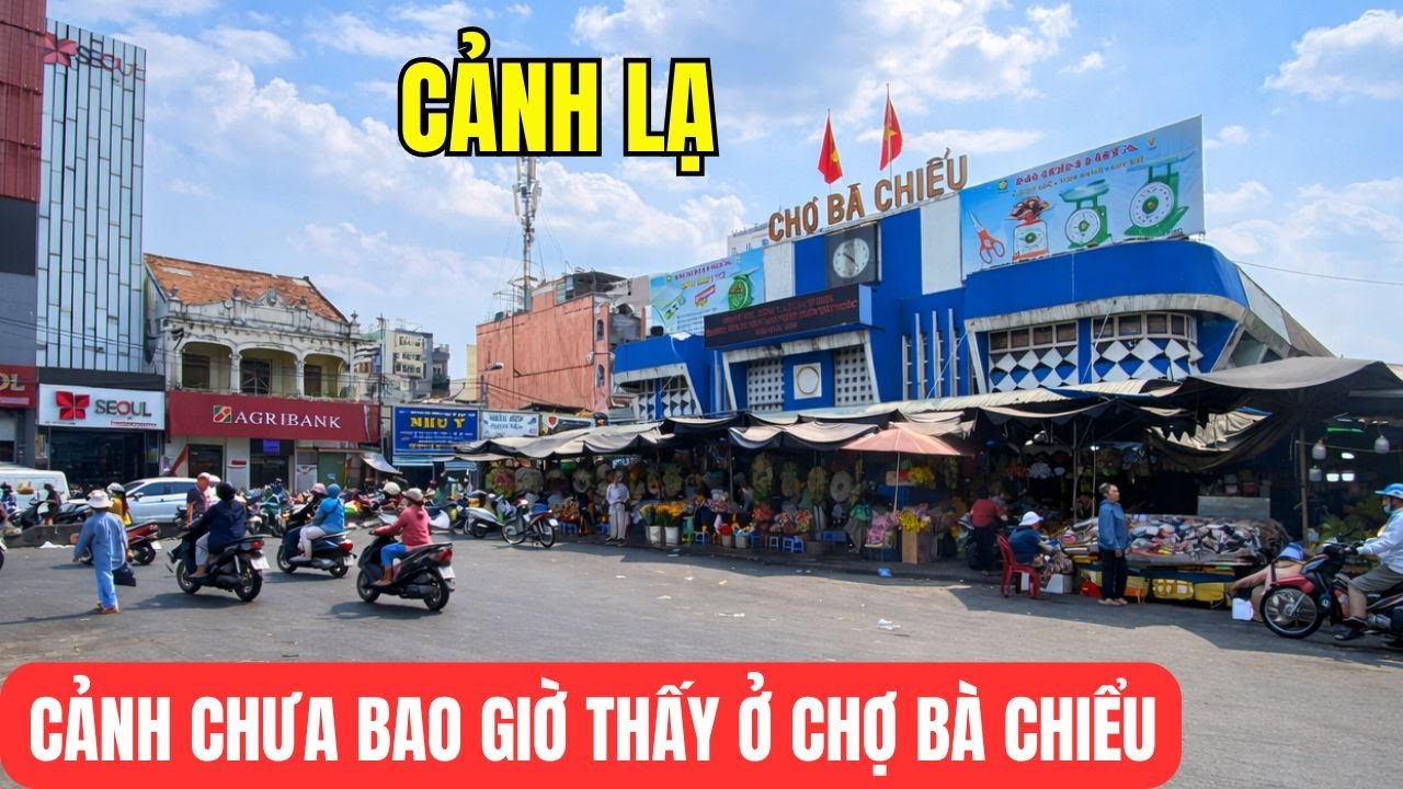 CHỢ BÀ CHIỂU những ngày gần đây - CẢNH CHƯA TỪNG THẤY.