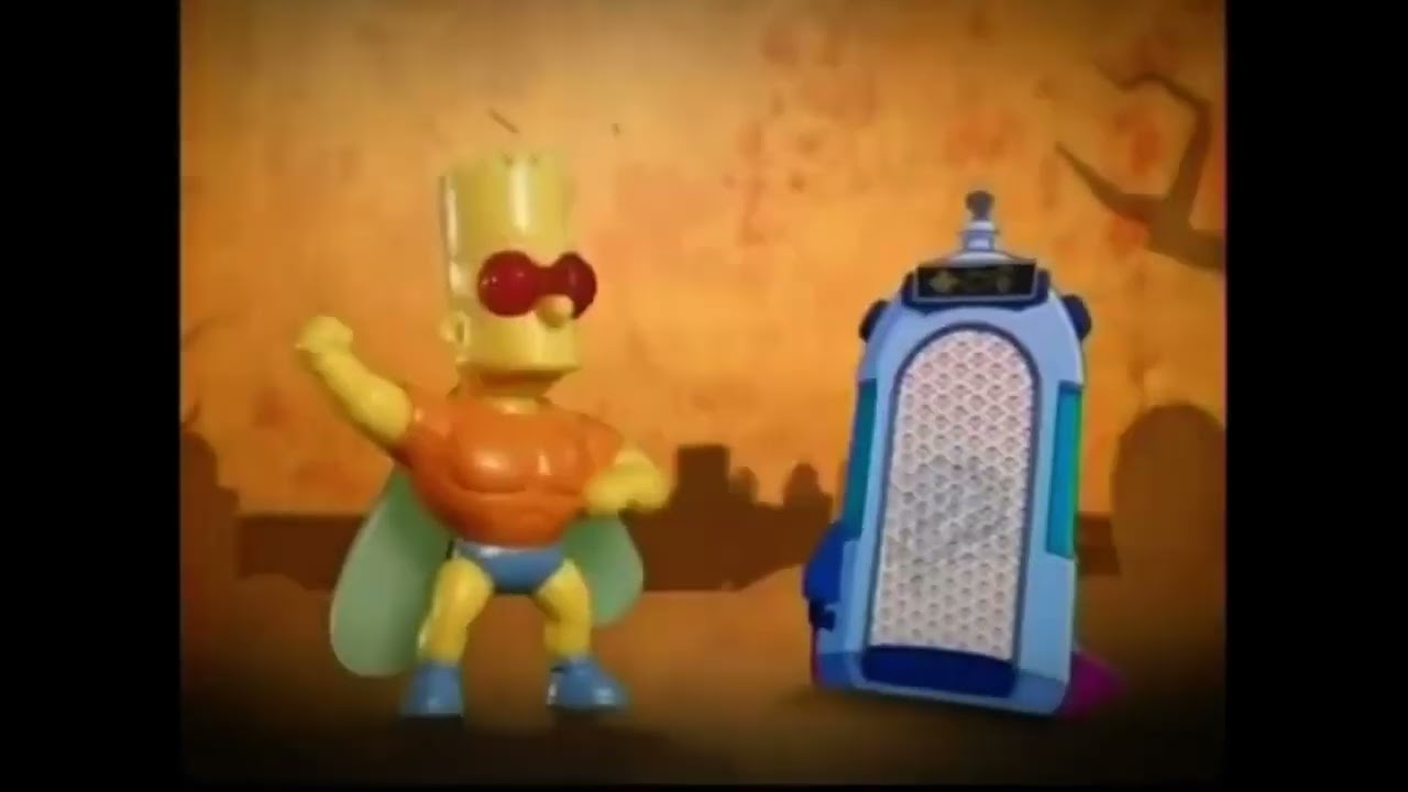 The Simpsons Treehouse Of Horror Burger King Toy Commercial 2011