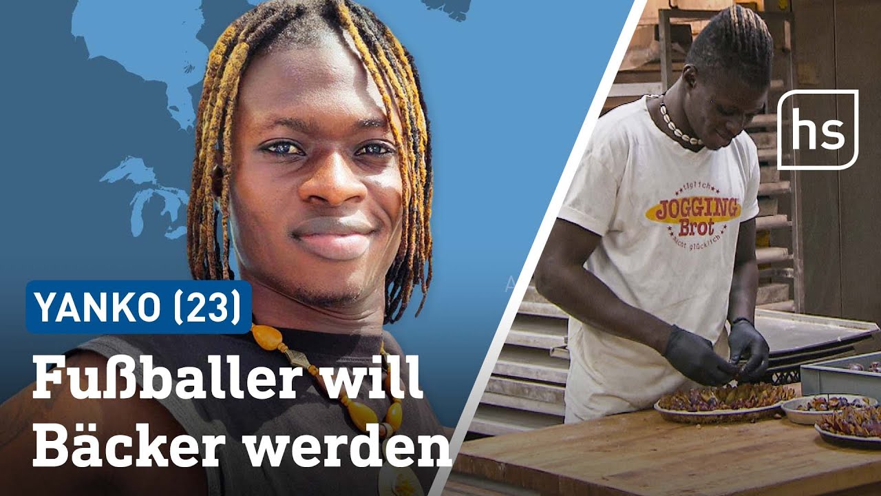 Yanko wollte Fußballer werden, jetzt ist er Bäcker-Azubi in Wiesbaden | hessenschau
