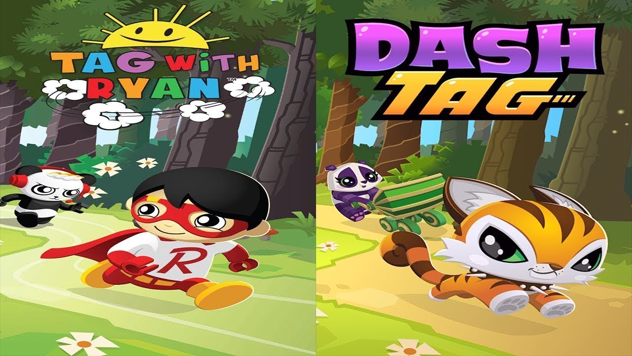 Tag with Ryan vs Dash Tag - All Characters Unlocked - All Vehicles and All Costumes Android Gameplay