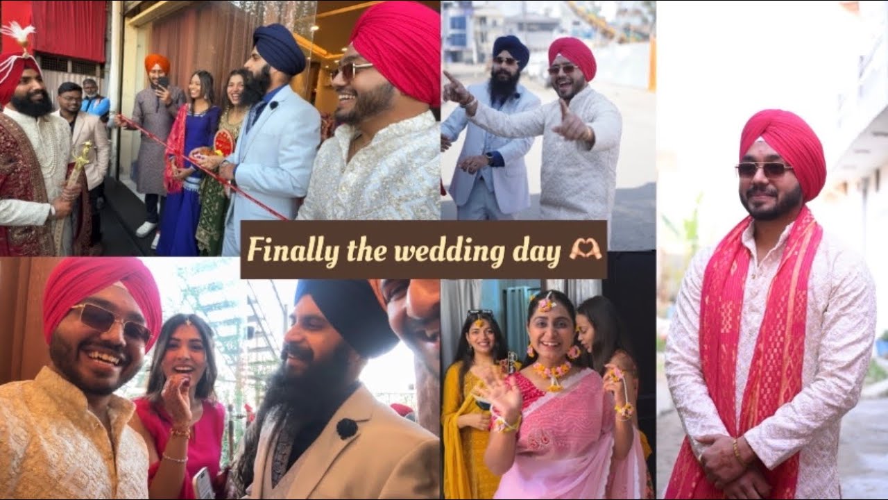 From beats of the dhol to hearts—A Punjabi wedding 🫶🏻 #fypage #vlogsvideo #likeandsubscribe 