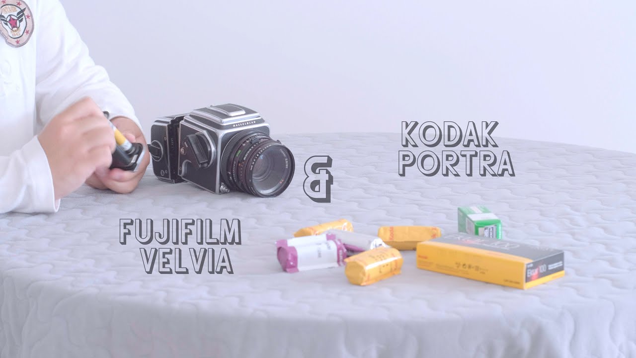 Fujifilm Velvia 50 vs Kodak Portra 160 : Medium format film comparison