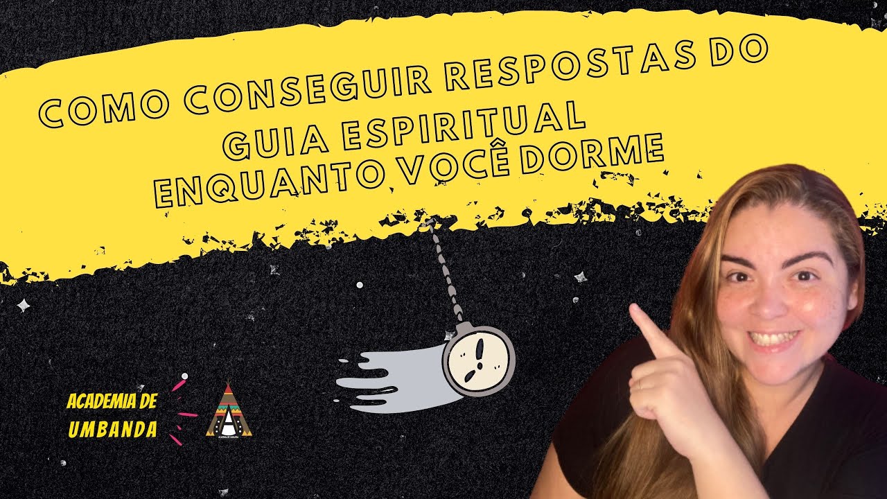 COMO CONSEGUIR RESPOSTAS DO GUIA ESPIRITUAL ENQUANTO VOCÊ DORME (CABOCLO, EXU, PRETO VELHO, ETC)