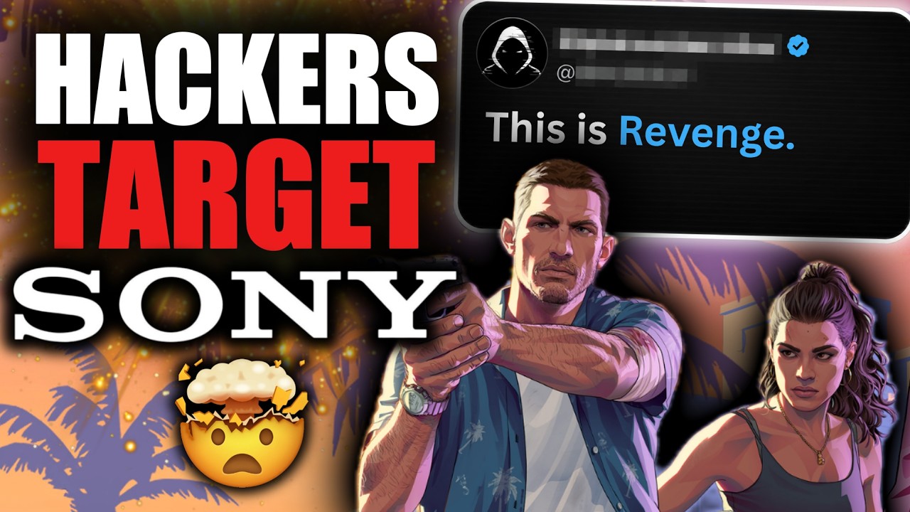 Хакеры только что атаковали SONY, взяв GTA 6 в заложники...