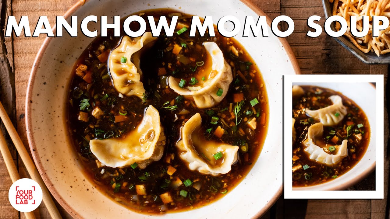 Veg Manchow Momo Soup | Veg Momo | Chef Sanjyot Keer