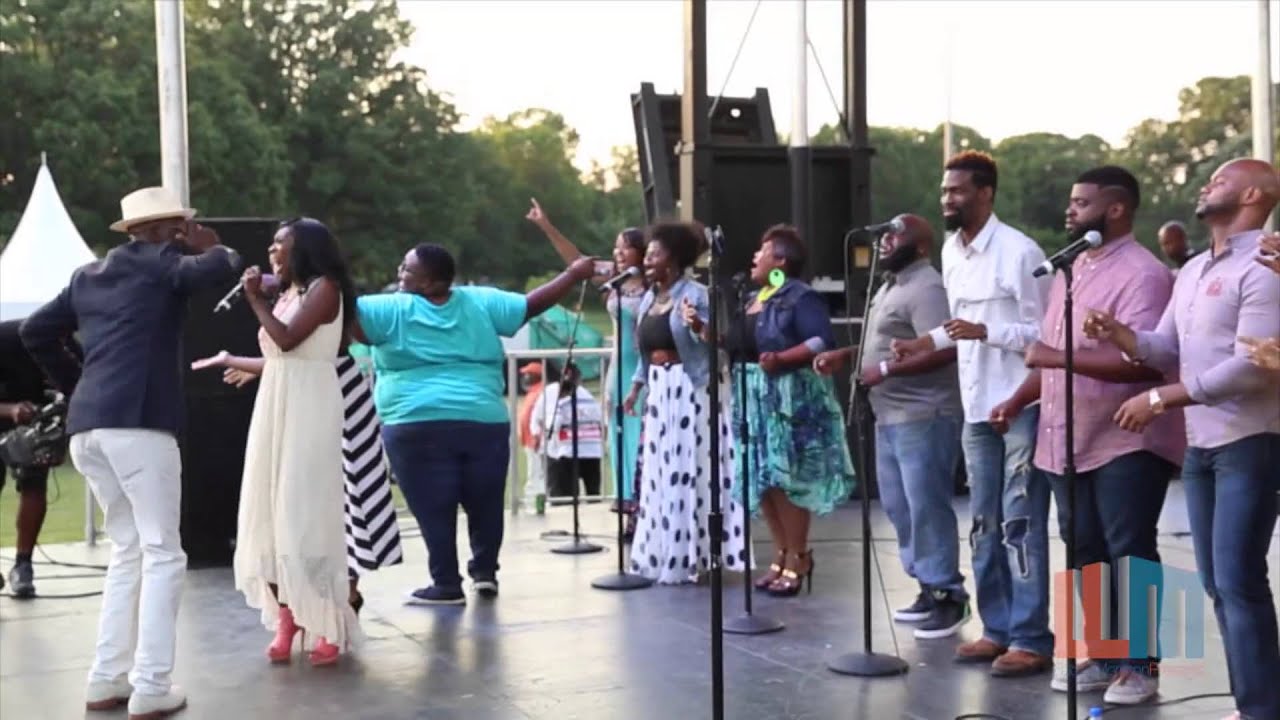 Ricky Dillard & New G performs Grace at The One Baltimore Unity Praise Fest