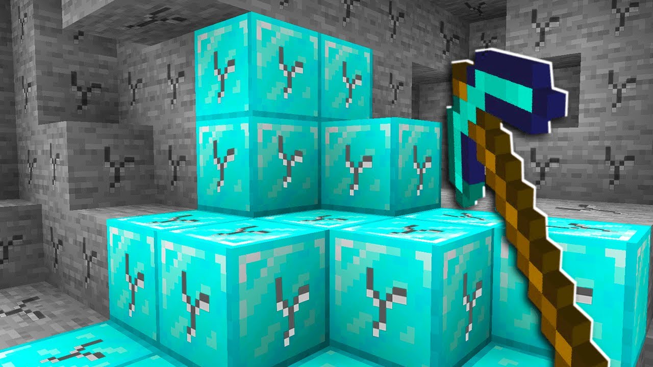 Bat Minecraft Dar Pot Sa Minez Un Chunk Intreg...
