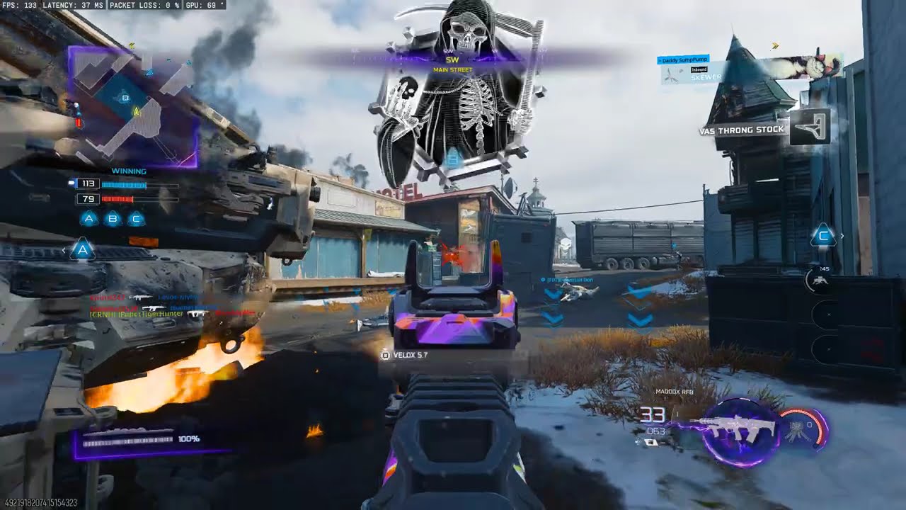 PaperTigerHunter BO7 Domination Win at Scar | Maddox RFB | Black Ops 7 Gameplay | RTX 3090 FE 2K
