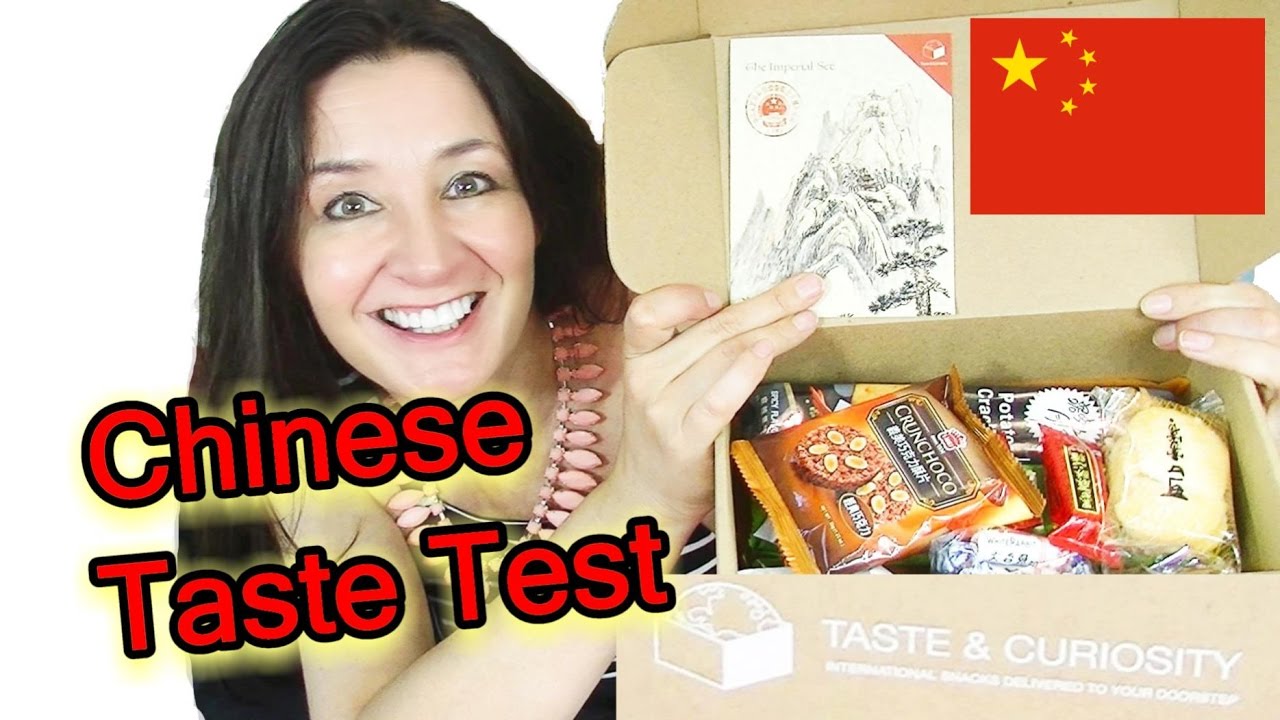 Taste and Curiosity Box - Chinese Taste Test