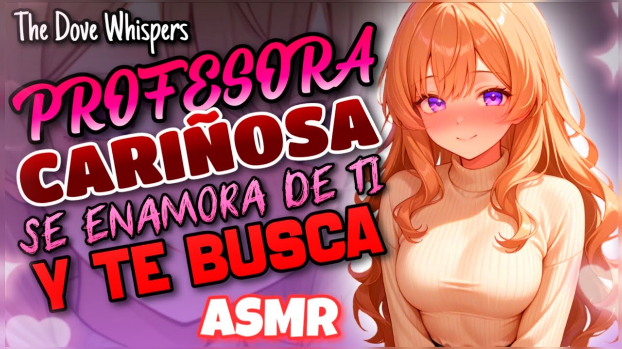 ¿Te gustan las sorpresas?💗 PROFESORA Cariñosa se Enamora de Ti y te Busca~ ASMR Roleplay Anime