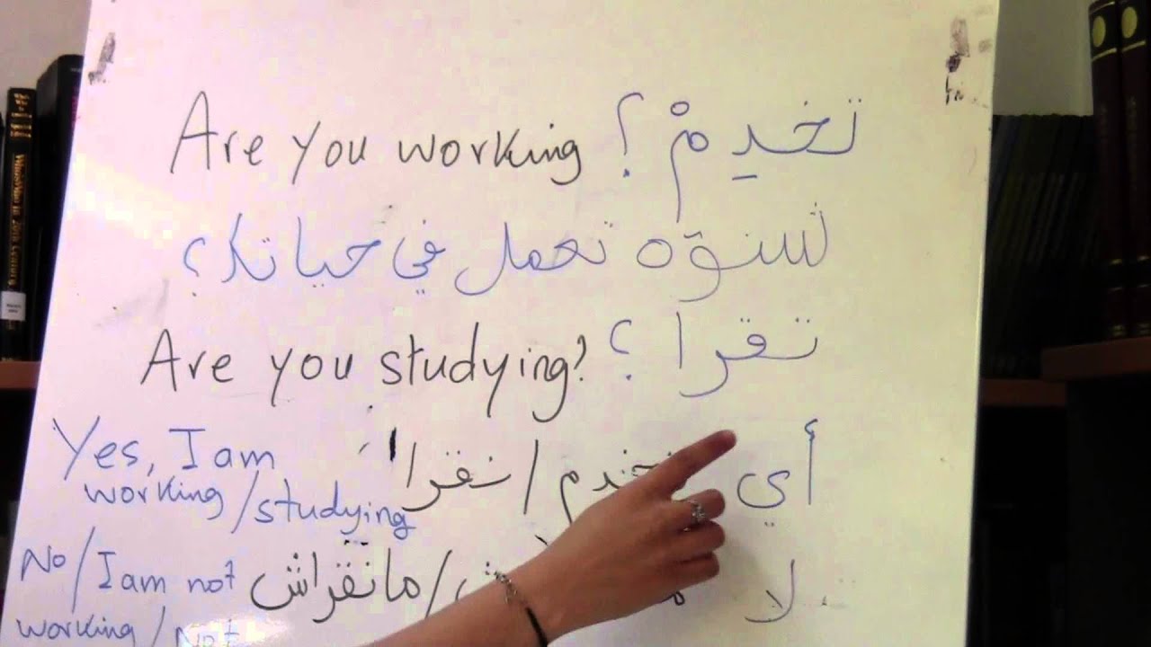 Learn Tunisian Arabic Lesson 4