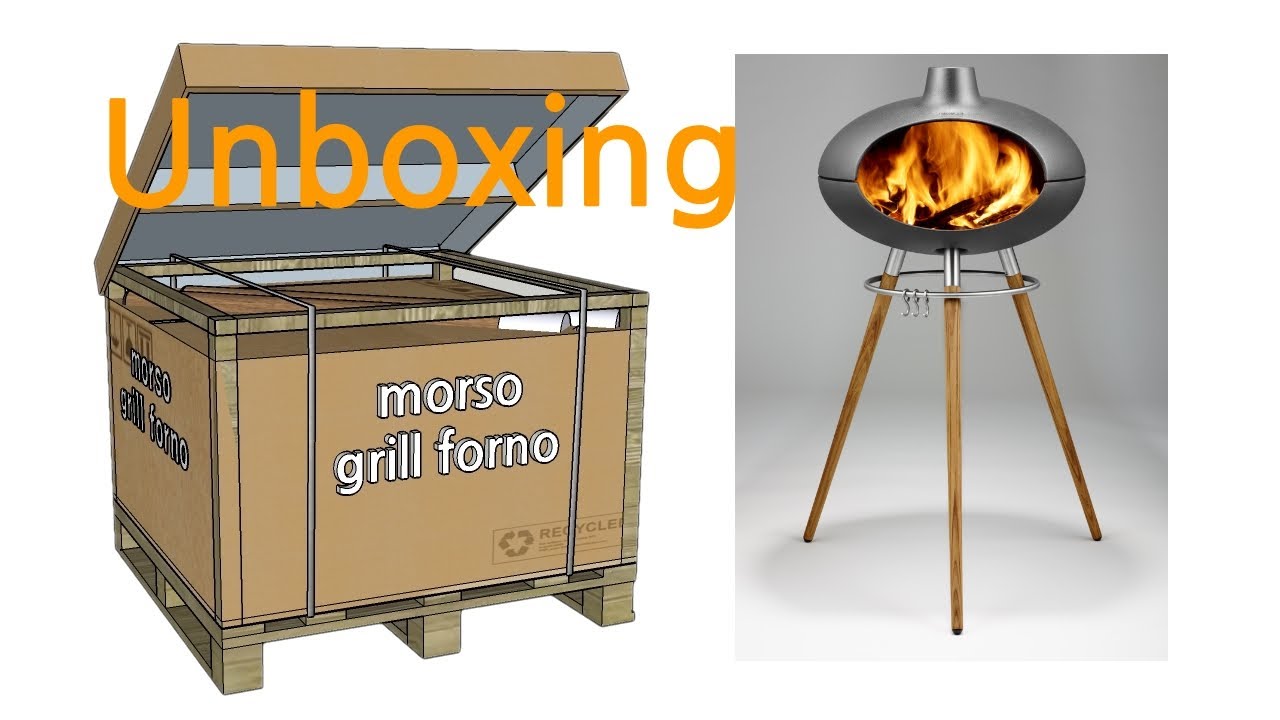 Unboxing & assembling of morso grill forno #unboxing#grillforno#morso#assembling