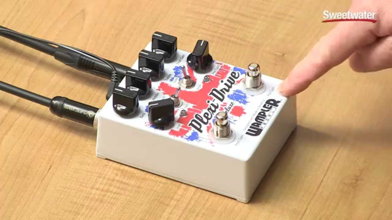 Wampler Plexi-Drive Deluxe Overdrive/Distortion Pedal Review by Sweetwater