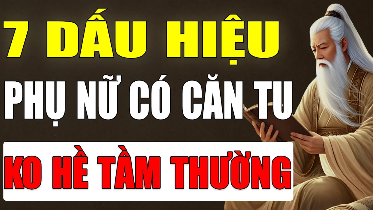 Cổ Nhân Dạy: Phụ Nữ Có Căn Tu Thường Có 7 Dấu Hiệu Này.