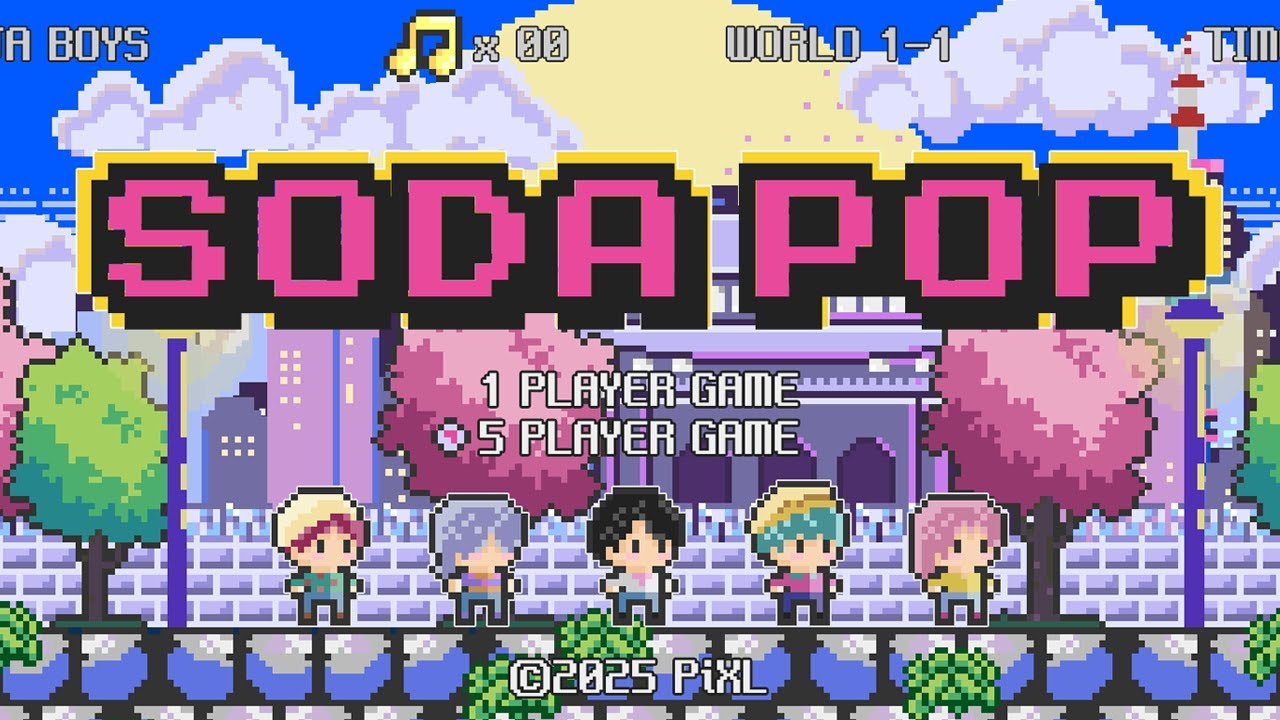 SAJA BOYS / SODA POP 8-Bit Game ver.