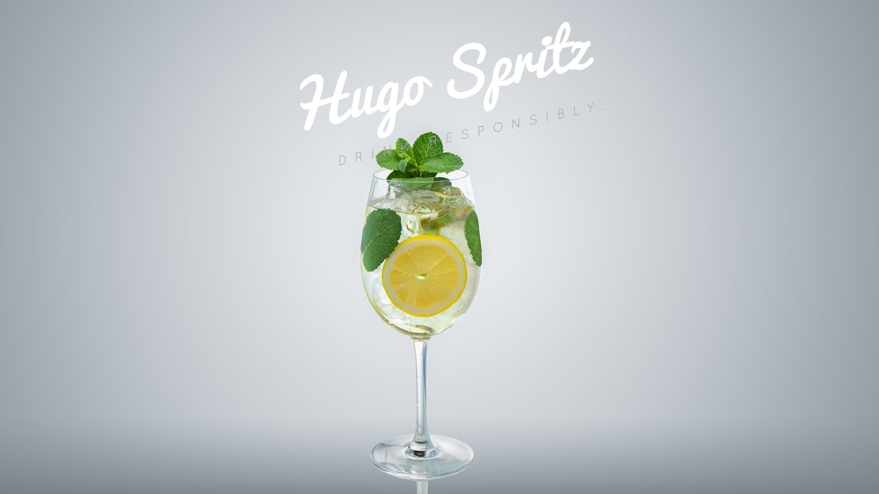 How to make Hugo Spritz (alternative of Aperol Spritz)