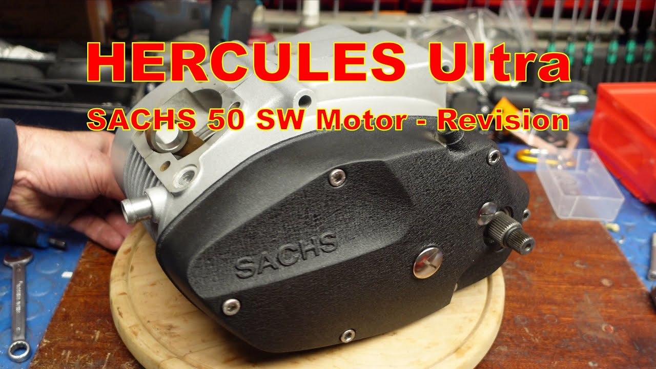 Motorrevision Sachs 50 SW - Bestandsaufnahme, Kosmetik und Zusammenbau