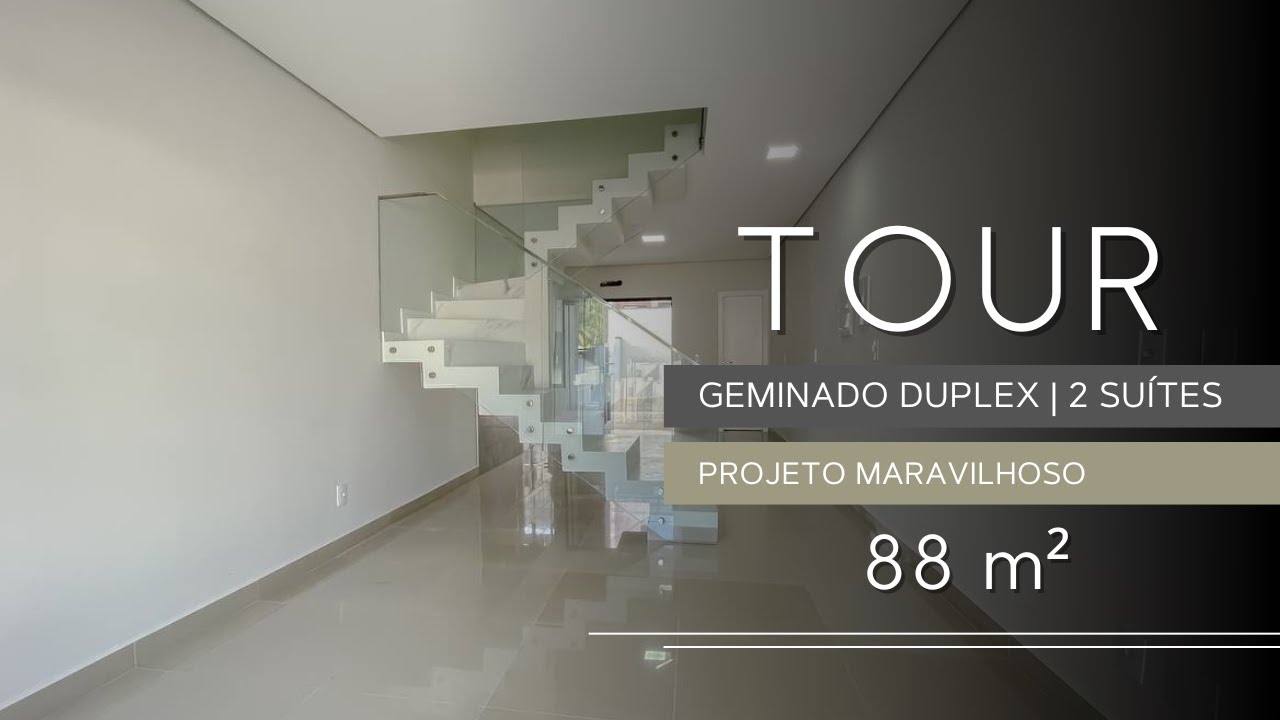 CASA DUPLEX EM JARAGUÁ DO SUL | PROJETO MODERNO | ACABAMENTO MARAVILHOSO
