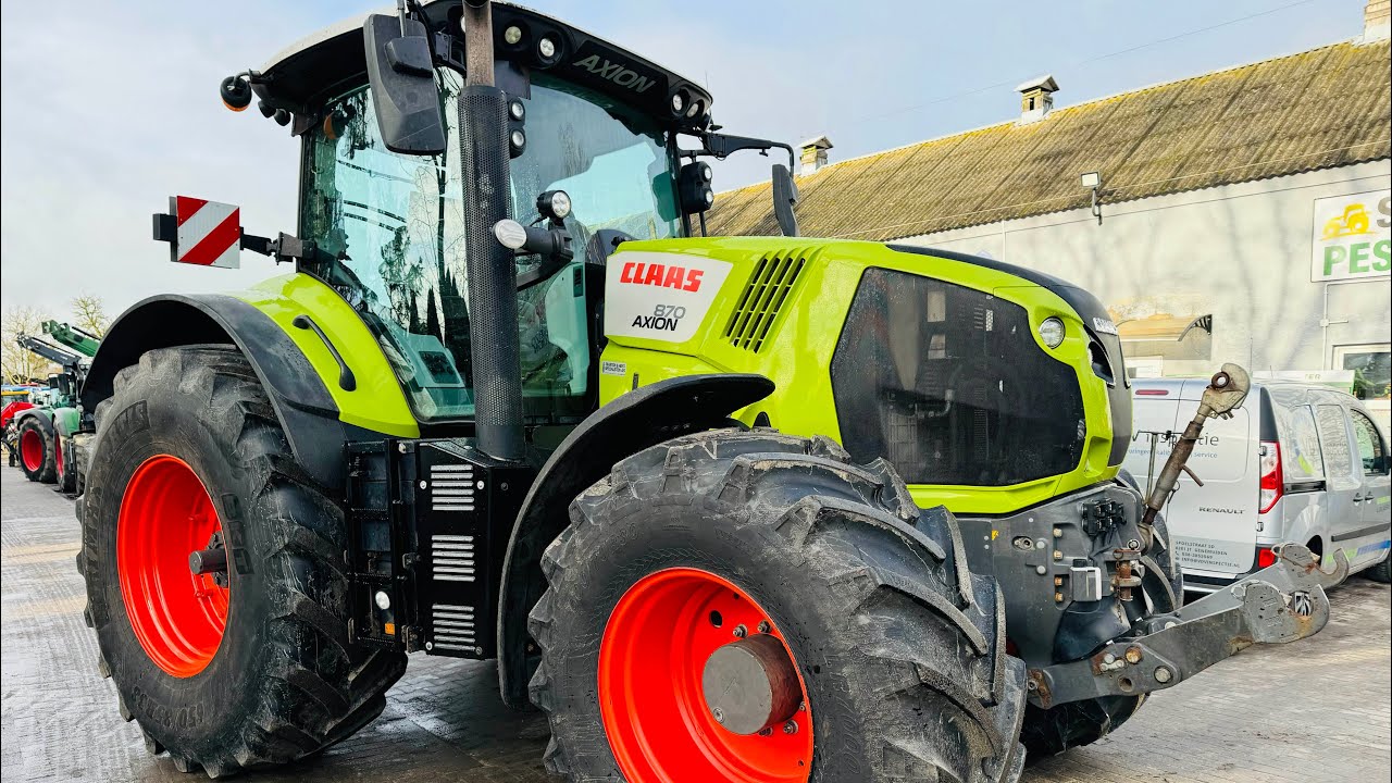 Claas Axion 870 CMATIC CEBIS, 2019 rok, pneumatyka,miękka oś i kabina,prezentacja/for sale *PESTROL*