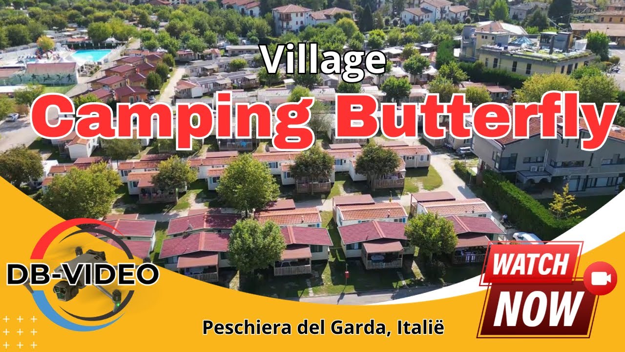 [4K] 🇮🇹 Camping Butterfly (Peschiera del Garda)
