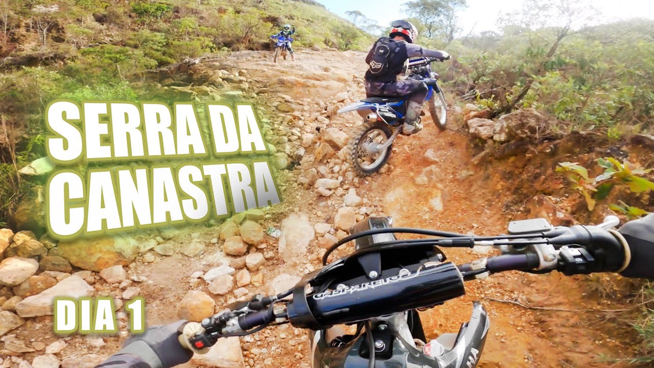 PRIMEIRA VEZ NA SERRA DA CANASTRA, PARAISO DA TRILHA DE MOTO!  DIA 1