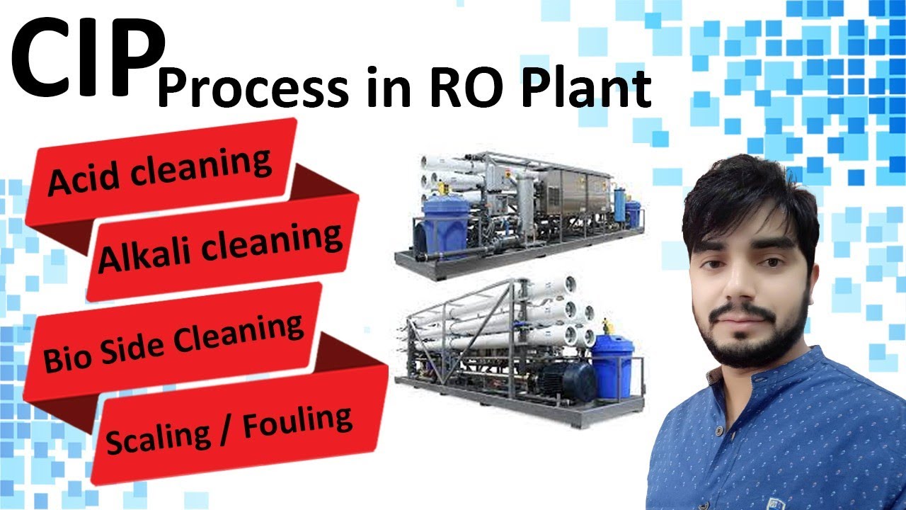 CIP process in ro plant |Alkali Acid cleaning for RO membrane | RO CIP Cleaning process