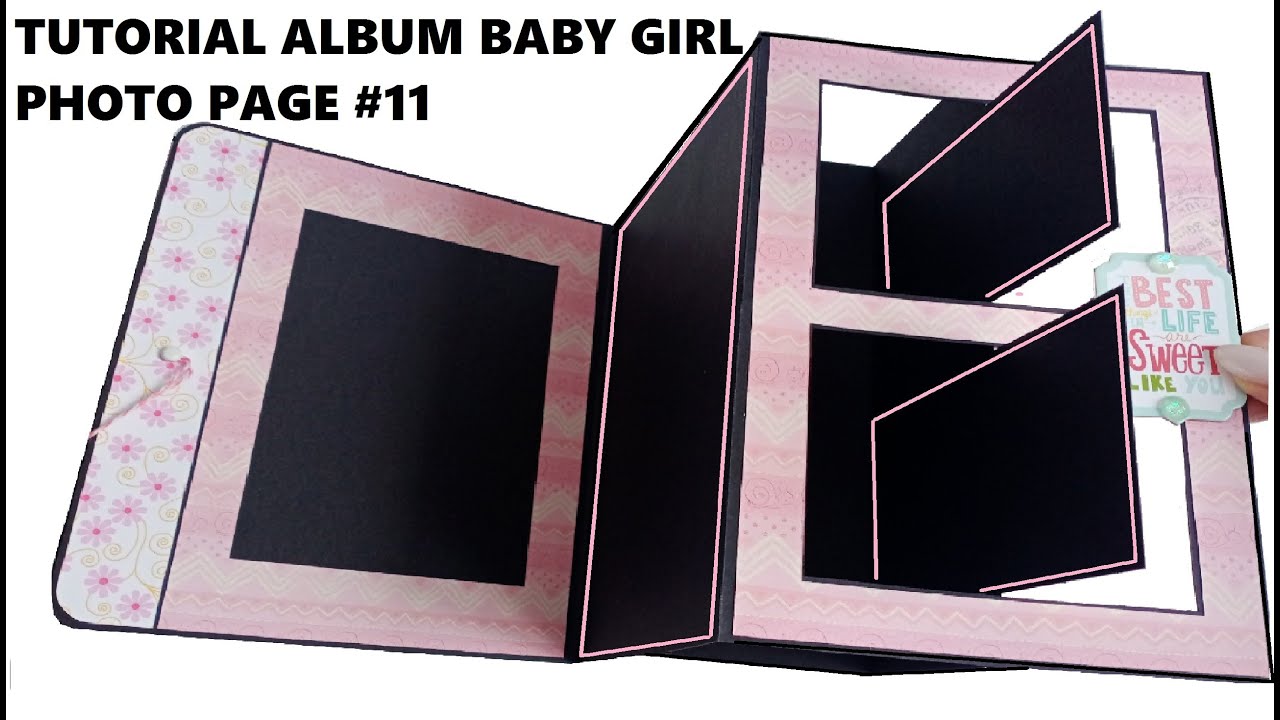 Scrapbooking for Beginners: How to Create a Beautiful Baby Album / POP UP PAGE 11