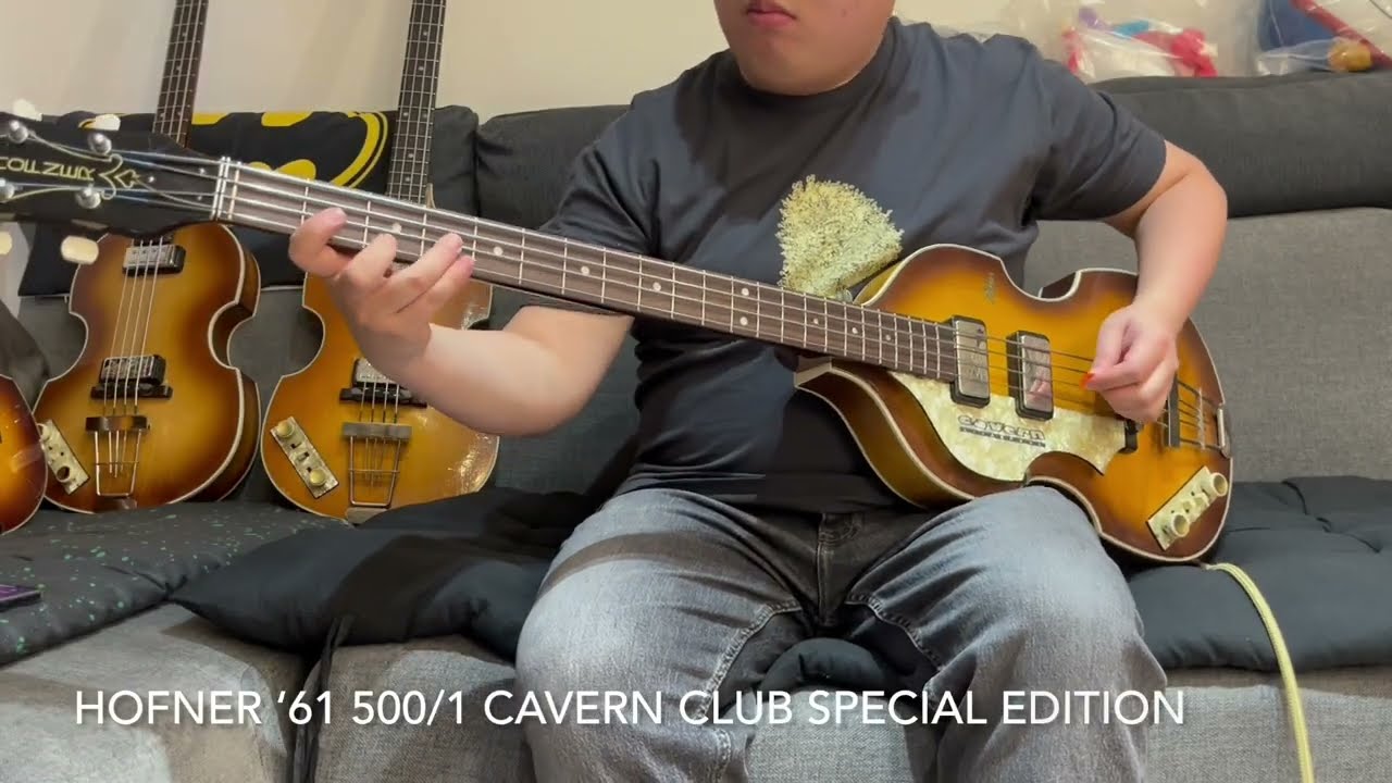 All My Loving (The Beatles bass cover) Hofner 500/1 Violin Bass shootout comparison