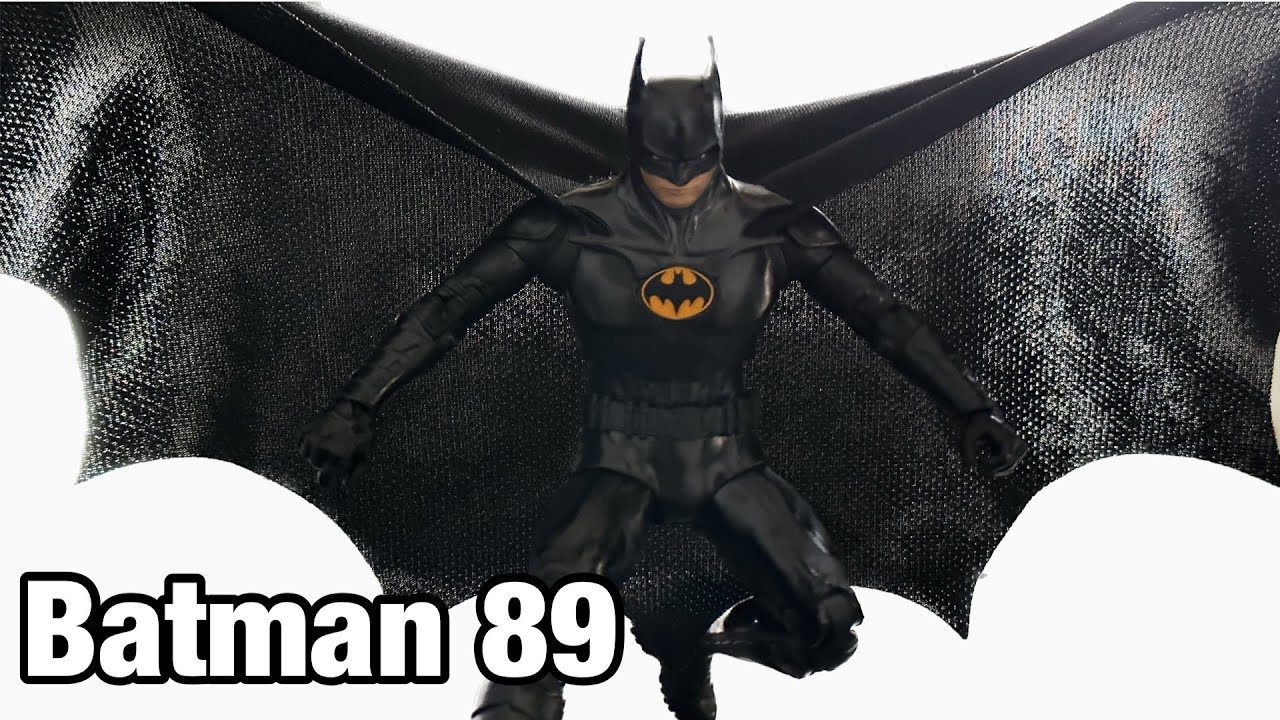 DC Multiverse Batman Michael Keaton The Flash Movie McFarlane Toys Action Figure Review
