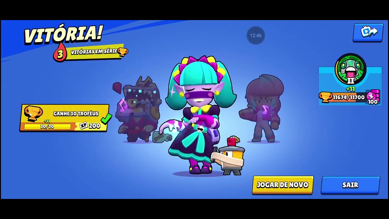 Jogando braw stars modo duelos 