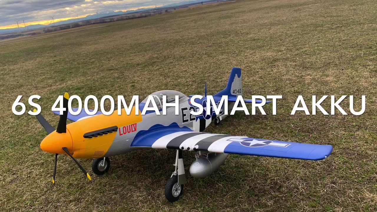 Eflite P-51 Mustang 1,5m