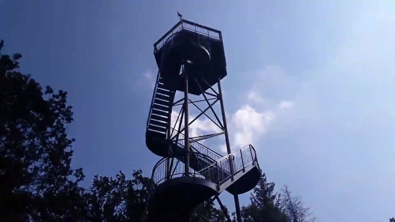 Blick vom Aussichtsturm Rotstein bei Sohland am Rotstein in der Oberlausitz