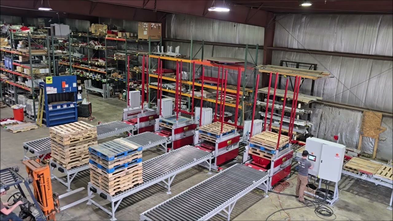 PalSTAK™ Automated Pallet Stacker – Test Run