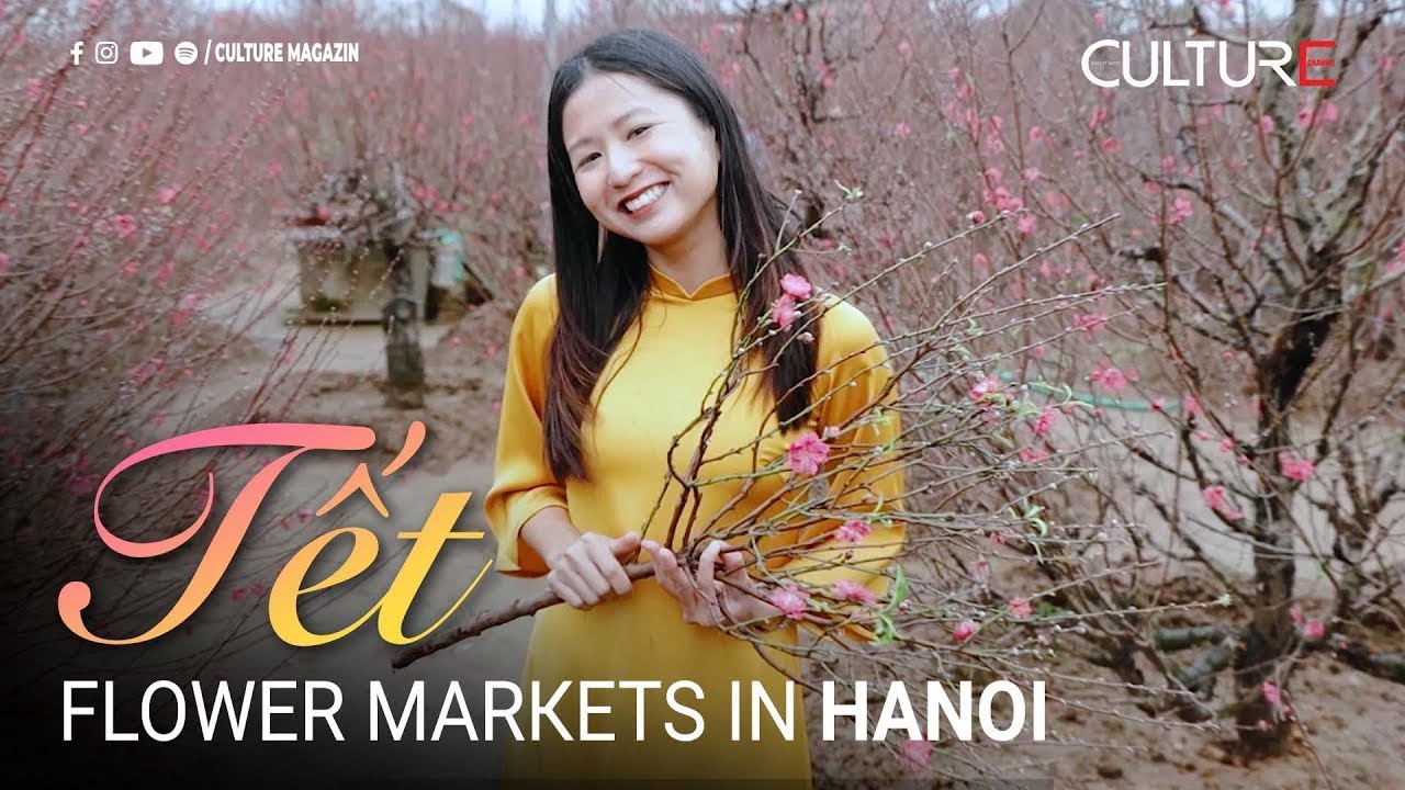 Hanoi's flower markets in TẾT holiday 2022 | Kh&aacute;m ph&aacute; chợ hoa ng&agrave;y Tết tại H&agrave; Nội | Culture Channel
