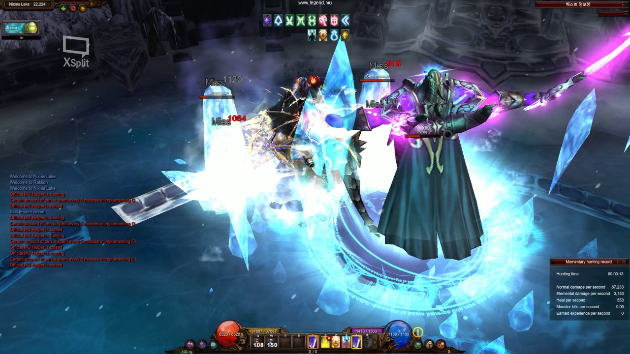[Mu online season 12] Strength Blade Master / Str BM solo boss Nixies