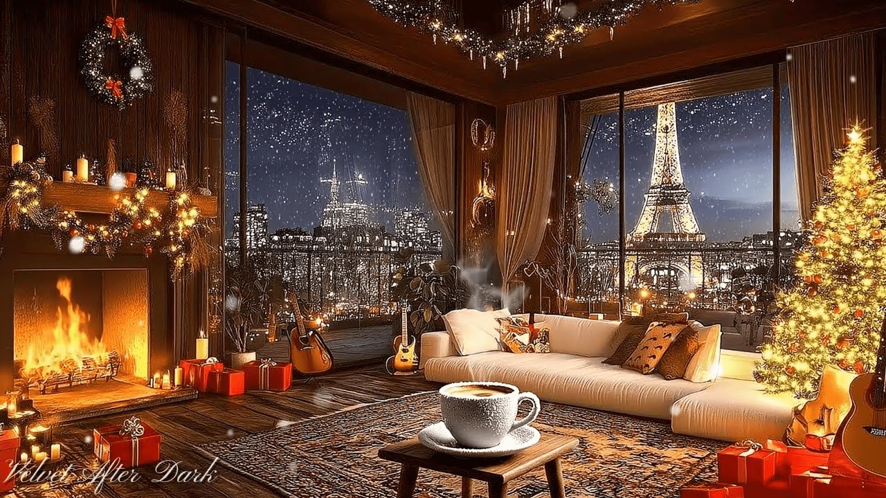 Late Nights in Paris 🎷 Smooth Jazz for deep relaxation & Sleep