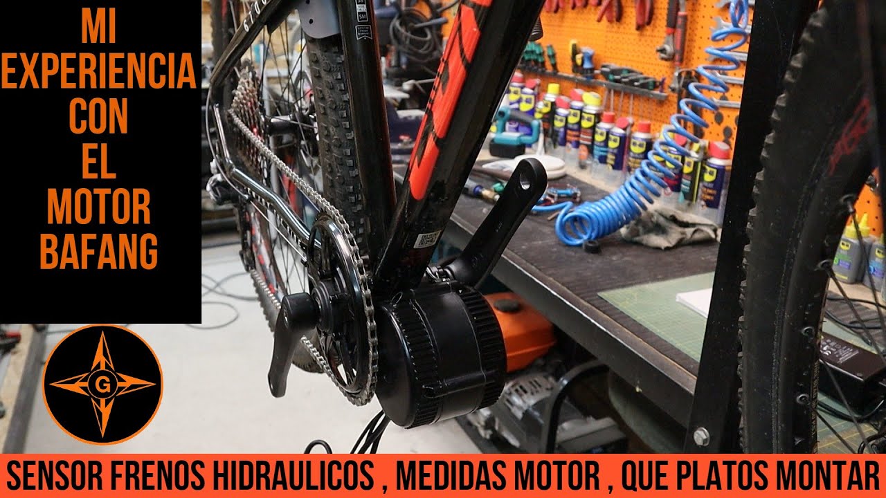 MOTOR BAFANG 250W MEJORAS PLATO 36 Y SENSORES DIY PROYECTS / GINESSOT