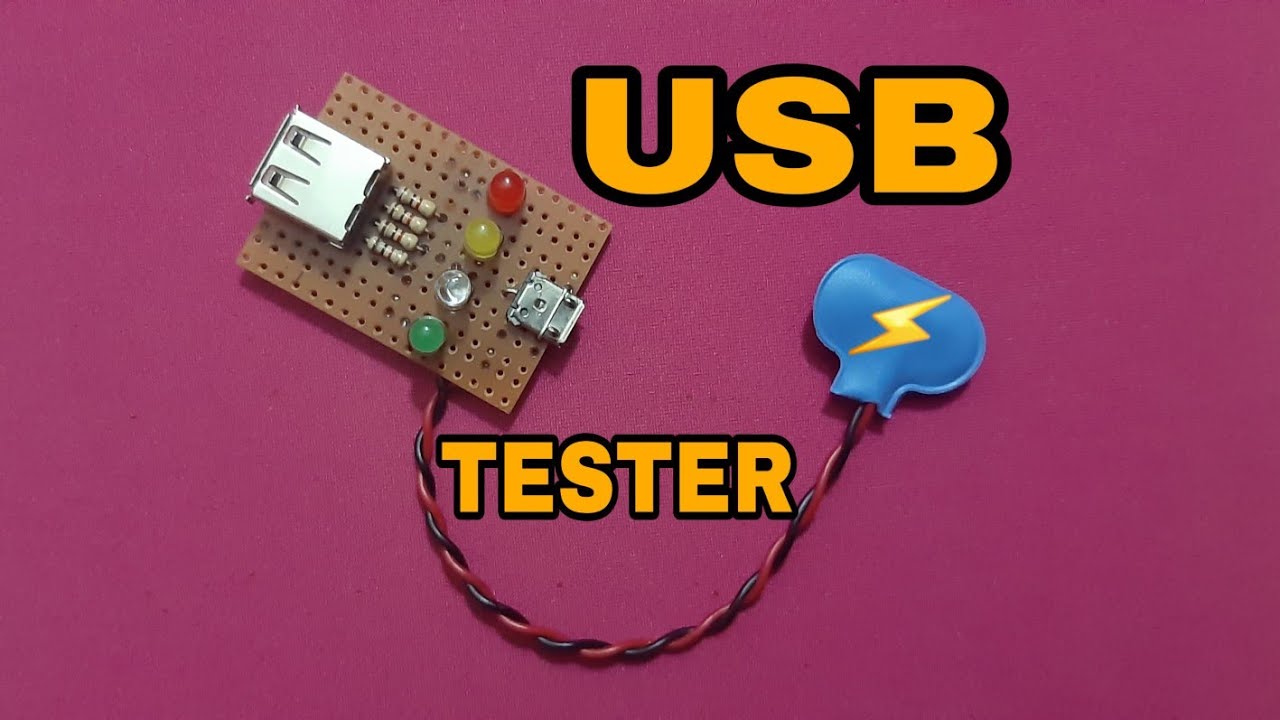 How to make a USB cable tester|| Simple|| By Technical Tushar.
